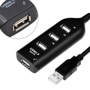 4 in 1 USB hub connector for laptop and desktop camera USB 2.0